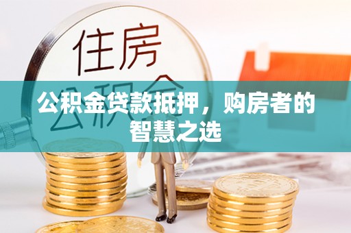 元氏公积金贷款抵押，购房者的智慧之选