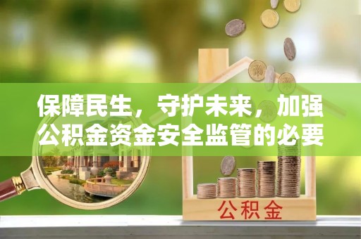元氏保障民生，守护未来，加强公积金资金安全监管的必要性与实践