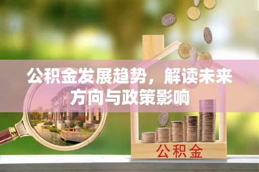 元氏公积金发展趋势，解读未来方向与政策影响
