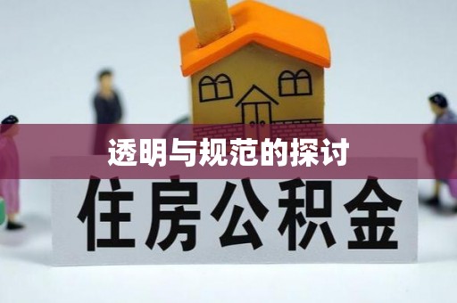 元氏透明与规范的探讨