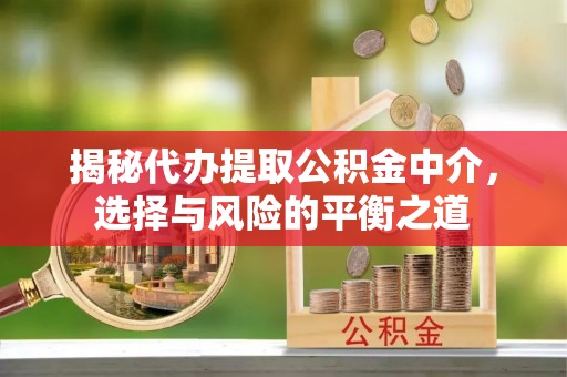 元氏揭秘代办提取公积金中介，选择与风险的平衡之道