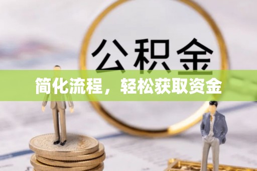 元氏简化流程，轻松获取资金