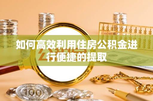 元氏如何高效利用住房公积金进行便捷的提取