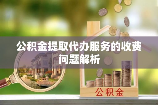 元氏公积金提取代办服务的收费问题解析