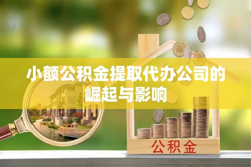 元氏小额公积金提取代办公司的崛起与影响